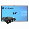 Интерактивная панель 86" (встроенный ПК Win10, Intel i5) - «globural.ru» - Новый Уренгой