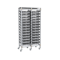 Стеллаж мобильный 2-х секционный для учебных наборов и цифровых лабораторных комплексов SenseDisc - «globural.ru» - Новый Уренгой