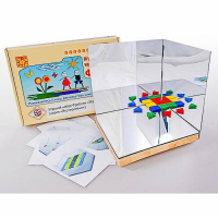 Игровой набор Фребеля "Мозаика геометрическая 3D" - «globural.ru» - Новый Уренгой