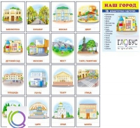 Раздаточные карточки "Наш город" - «globural.ru» - Новый Уренгой