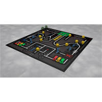 Соревновательное поле с элементами MakeX Stater Arenas Kit - «globural.ru» - Новый Уренгой