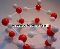 Модель "Кристаллическая решетка льда" (демонстрационная) - «globural.ru» - Новый Уренгой