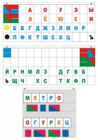 Демонстрационное пособие "Касса "Лента букв" - «globural.ru» - Новый Уренгой