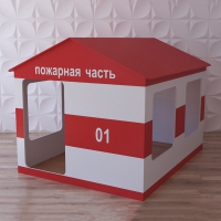 Детский игровой домик «Пожарная служба» - «globural.ru» - Новый Уренгой