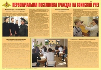 Плакат "Первоначальная постановка граждан на воинский учет" - «globural.ru» - Новый Уренгой