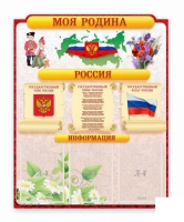 Стенд "Наша родина Россия" - «globural.ru» - Новый Уренгой