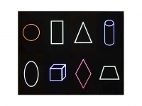 Панель "Цветные фигуры-8" (вариант 1) - «globural.ru» - Новый Уренгой