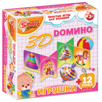 Комплект развивающих игр 3-5 лет. 3D домино (3-5 лет) - «globural.ru» - Новый Уренгой