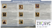 Стенд "Великие русские художники" - «globural.ru» - Новый Уренгой