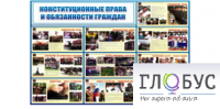Стенд "Конституционные права и обязанности граждан" - «globural.ru» - Новый Уренгой