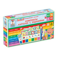 Развивающий тренажёр "Разноцветные окошки" 3-5 лет. Дополнительный набор карточек к базовому комплекту - «globural.ru» - Новый Уренгой