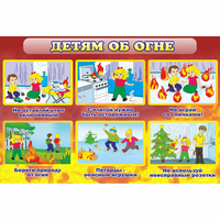 Стенд "Детям об огне" - «globural.ru» - Новый Уренгой