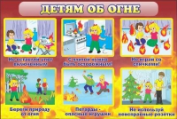 Стенд "Детям об огне" - «globural.ru» - Новый Уренгой