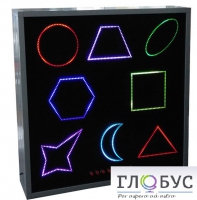 Интерактивная панель "Цветные фигуры-8" (вариант 3) - «globural.ru» - Новый Уренгой