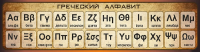Стенд "Греческий алфавит" - «globural.ru» - Новый Уренгой