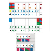 Демонстрационное пособие "Касса "Лента букв" - «globural.ru» - Новый Уренгой