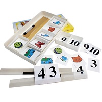 Счетная лесенка (ламинированная, с магнит. креплением) - «globural.ru» - Новый Уренгой