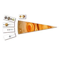 Модель-аппликация "Сравнительные размеры Солнца, планет и их спутников" - «globural.ru» - Новый Уренгой