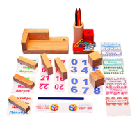 Игровой набор Фребеля "Календарь настольный" - «globural.ru» - Новый Уренгой