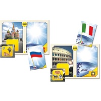 Настольно-печатная игра "Флаги стран мира 1. Европа" - «globural.ru» - Новый Уренгой