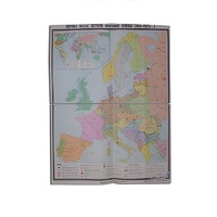 Учебная карта "Европа после 1-ой мировой войны" 1400*1060 мм (матовое, 2-стороннее лам.) - «globural.ru» - Новый Уренгой