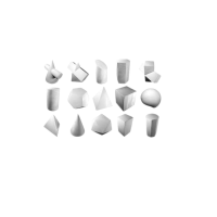 Комплект гипсовых моделей геометрических тел  - «globural.ru» - Новый Уренгой