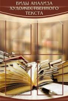 Стенд "Виды анализа художественного текста" - «globural.ru» - Новый Уренгой