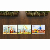 Комплект настенных панелей «Стройка» - «globural.ru» - Новый Уренгой