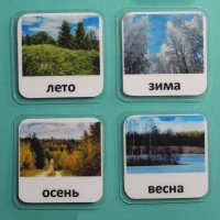 Набор карточек "Времена года" - «globural.ru» - Новый Уренгой