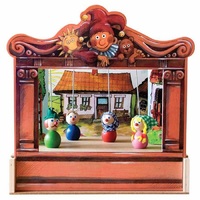 Настольный театр с мини-куклами. - «globural.ru» - Новый Уренгой