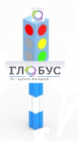 Игровой элемент "Светофор" стационарный - «globural.ru» - Новый Уренгой