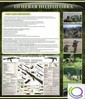 Стенд "Огневая подготовка" (вариант 3) - «globural.ru» - Новый Уренгой