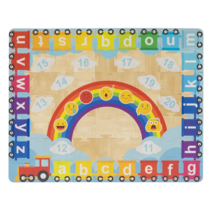 Дидактический ковёр-пазл для обучения английскому языку «Пазл пол — Радуга» - «globural.ru» - Новый Уренгой