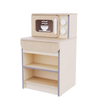 Модуль с микроволновкой из коллекции «НЕГА» (бежевый) - «globural.ru» - Новый Уренгой