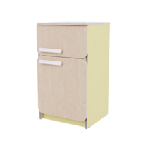 Холодильник из коллекции «НЕГА» (желтый) - «globural.ru» - Новый Уренгой