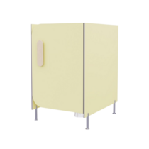 Гигиеническая кабинка из коллекции «НЕГА» (цвет желтый) - «globural.ru» - Новый Уренгой