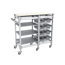 Тележка 2-х секционная для учебных наборов и цифровых лабораторных комплексов SenseDisc - «globural.ru» - Новый Уренгой