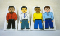 Набор пальчиковых кукол "Расы" - «globural.ru» - Новый Уренгой