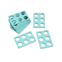 Нумирошка. Набор из 10 пластиковых форм - «Шестерки» по методике Нумикон - «globural.ru» - Новый Уренгой