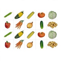 Комплект карточек. Серия наглядных пособий "Запоминай, играй, считай". Овощи. - «globural.ru» - Новый Уренгой