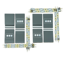 Комплект из 8 Коммуникативных книг с карточками PECS/ПЭКС (Большие, цвет серый) - «globural.ru» - Новый Уренгой