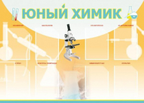 Стенд "Юный химик" (вариант 1) - «globural.ru» - Новый Уренгой