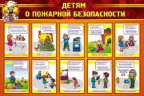 Стенд "Детям о пожарной безопасности" - «globural.ru» - Новый Уренгой