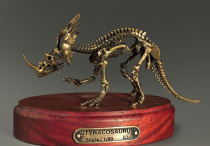 Модель скелета динозавра Styracosaurus - «globural.ru» - Новый Уренгой