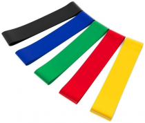 Ленточный эспандер фитнес - резинки набор из 5 штук - «globural.ru» - Новый Уренгой