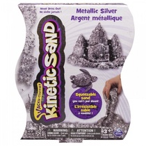 Кинетический песок металлик серебро 455 гр - «globural.ru» - Новый Уренгой