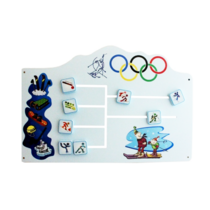 Дидактическая панель "Олимпийские виды спорта. Зима" - «globural.ru» - Новый Уренгой