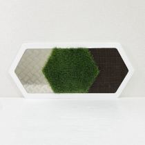 Декоративная тактильная панель 3в1 - «Сталь, Трава, Колючки» - «globural.ru» - Новый Уренгой