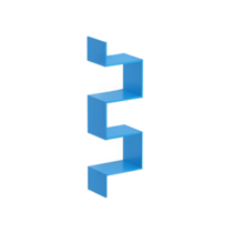 Стеллаж-полка (синий) - «globural.ru» - Новый Уренгой