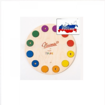 Палитра. Основа круглая с цветными фишками - «globural.ru» - Новый Уренгой